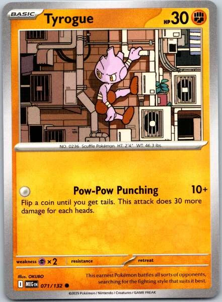 Tyrogue - Mega Evolution #071/132