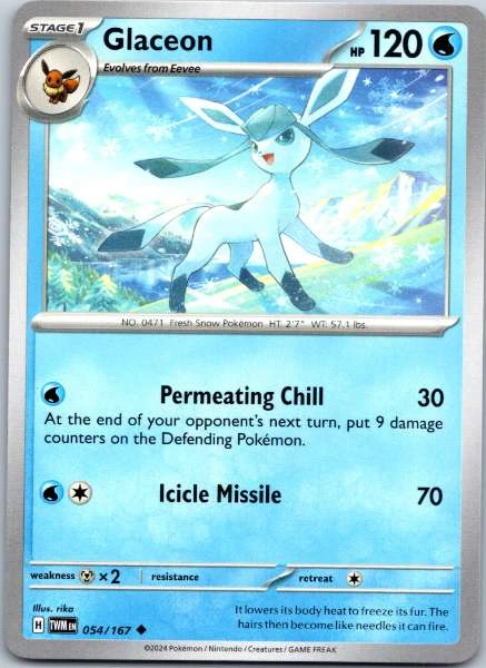 Glaceon - Twilight Masquerade #054/167