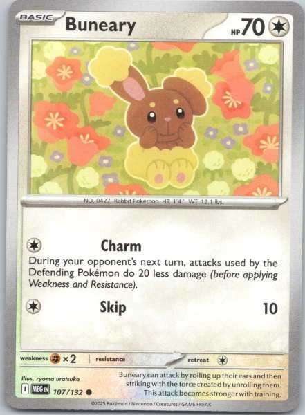 Buneary - Diamond & Pearl #107/132