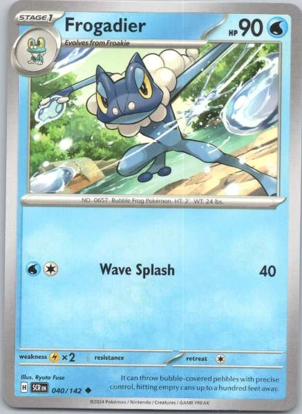 Frogadier - Stellar Crown #040/142
