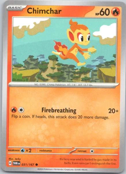 Chimchar - Twilight Masquerade #031/167