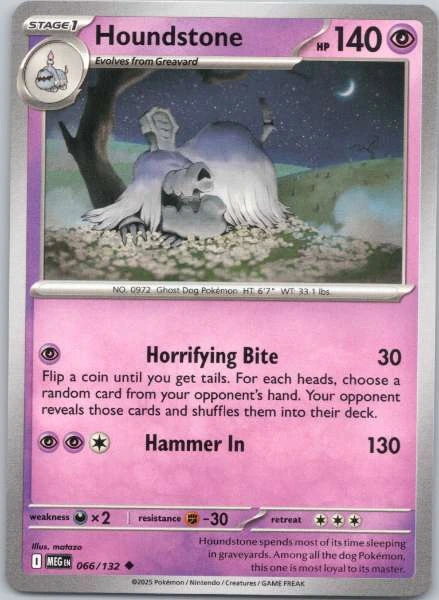 Houndstone - Mega Evolution #066/132
