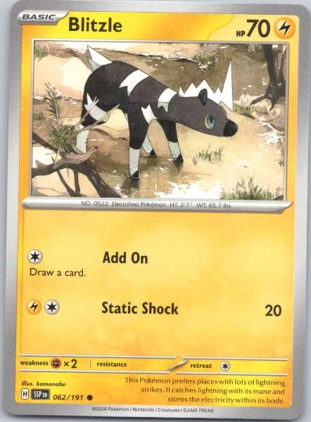 Blitzle - Surging Sparks #062/191