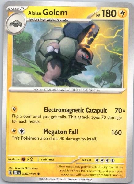Alolan Golem - Journey Together #046/159