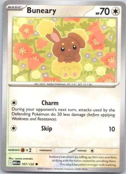 Buneary - Diamond & Pearl #107/132