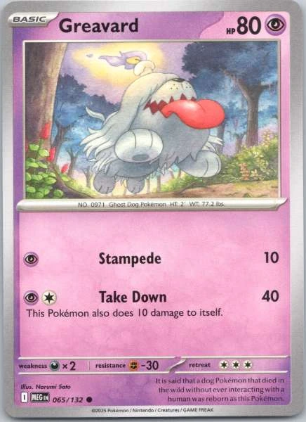 Greavard - Mega Evolution #065/132