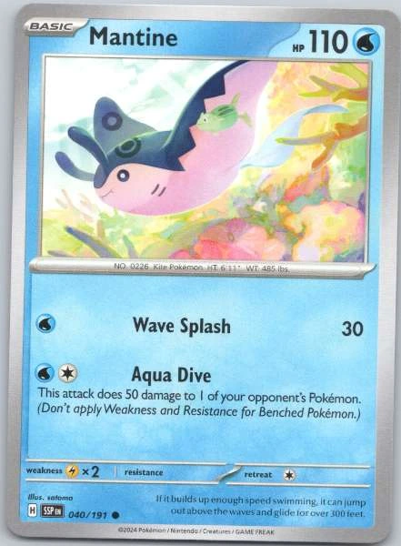 Mantine - Surging Sparks #040/191