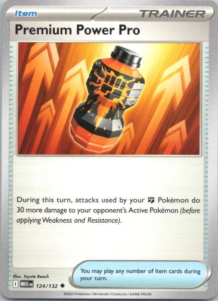 Premium Power Pro #124/132