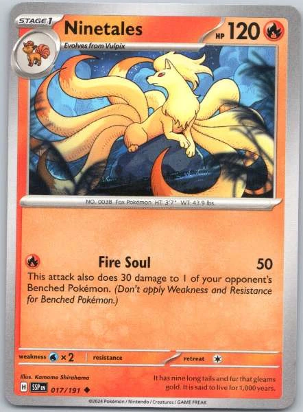 Ninetales - Surging Sparks #017/191