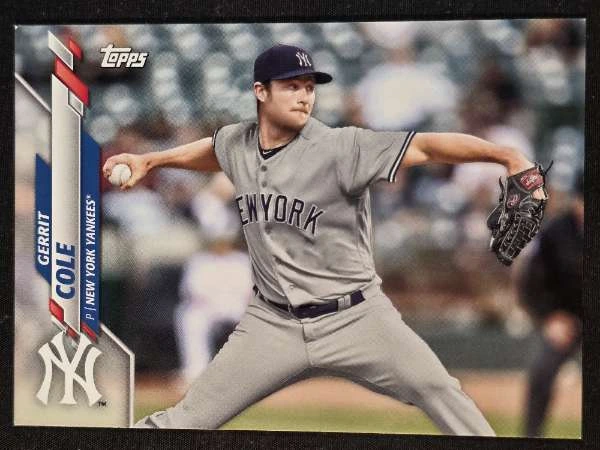 Gerrit Cole - 2020 Topps New York Yankees Team Set #NYY-10