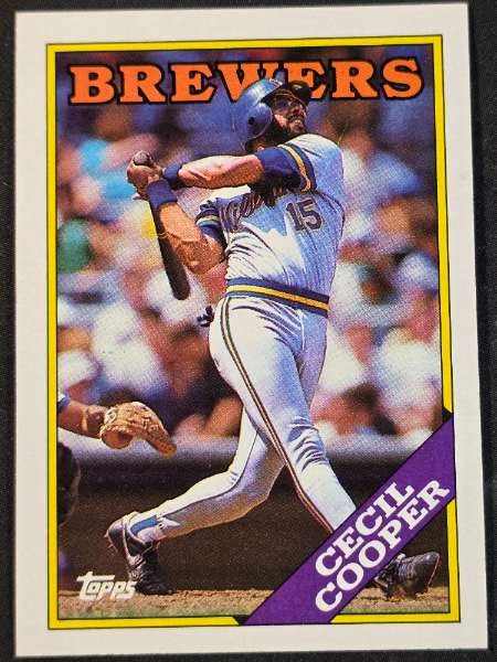 Cecil Cooper - 1988 Topps #769