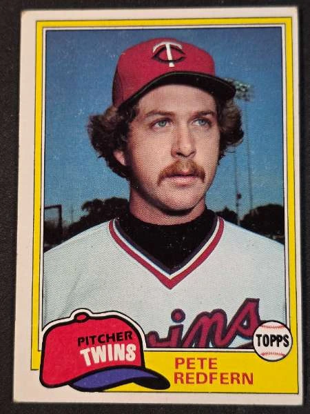 Pete Redfern - 1981 Topps Baseball #714