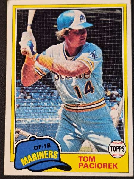 Tom Paciorek - Topps #228