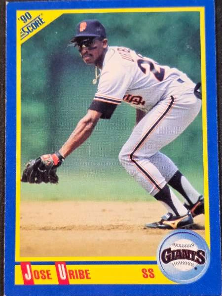 Jose Uribe - 1990 Score #455