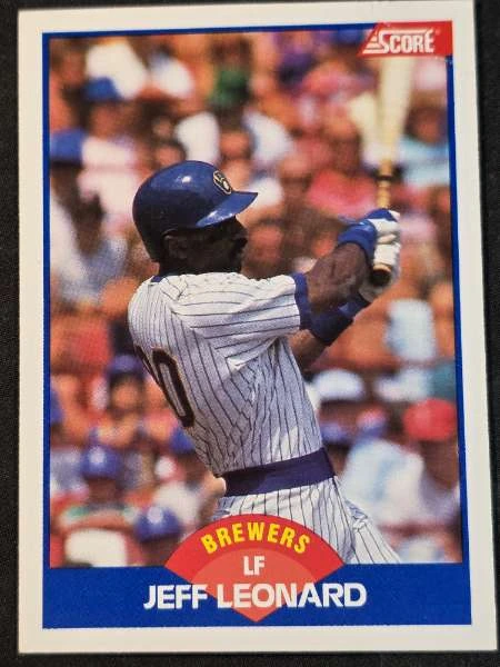 Jeff Leonard - 1989 Score #557