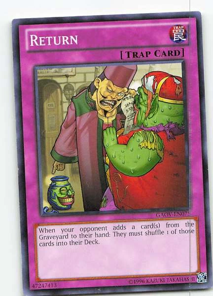 Return - Galactic Overlord #GAOV-EN075
