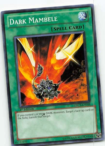 Dark Mambele - Order of Chaos #ORCS-EN058