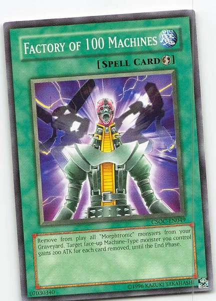 Factory of 100 Machines - Crossroads of Chaos #CSOC-EN049