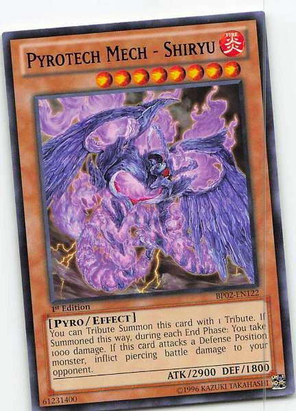 Pyrotech Mech - Shiryu #BP02-EN122