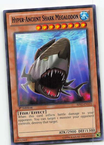 Hyper-Ancient Shark Megalodon - Battle Pack 2: War of the Giants #BP02-EN121