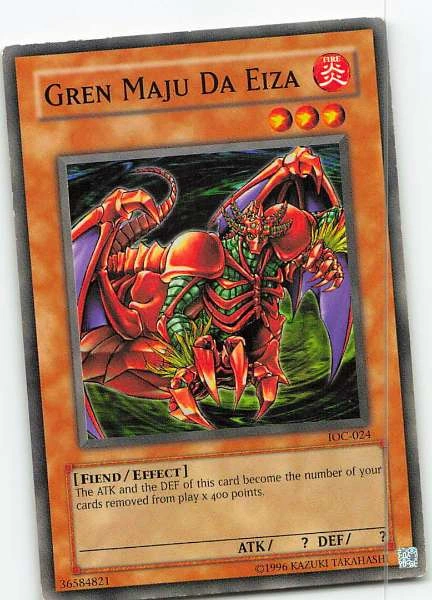 Gren Maju Da Eiza - Invasion of Chaos #IOC-024