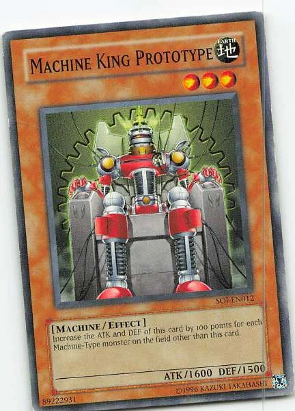 Machine King Prototype - Shadow of Infinity #SOI-EN012