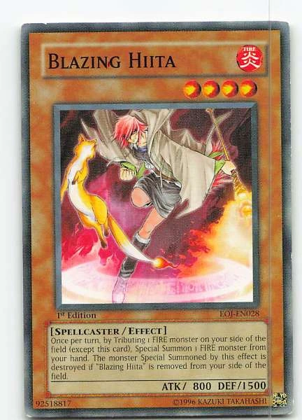 Blazing Hiita - Enemy of Justice #EOJ-EN028