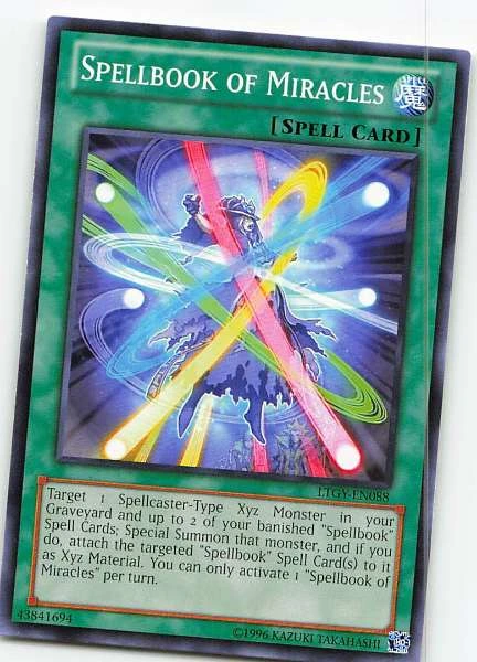 Spellbook of Miracles - Lord of the Tachyon Galaxy #LTGY-EN088