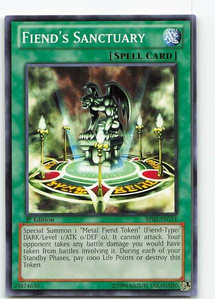 Fiend's Sanctuary - Battle Pack 2: War of the Giants #BP02-EN151