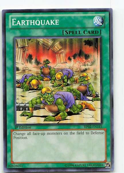 Earthquake - Battle Pack 2: War of the Giants #BP02-EN145