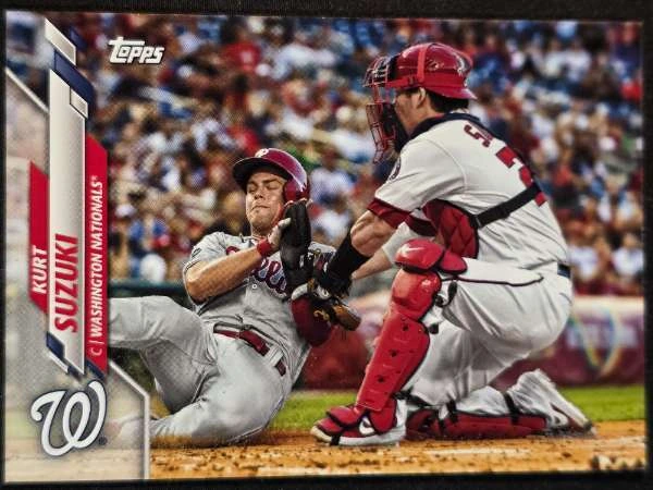 Kurt Suzuki - 2020 Topps Factory Team Set #WAS-15