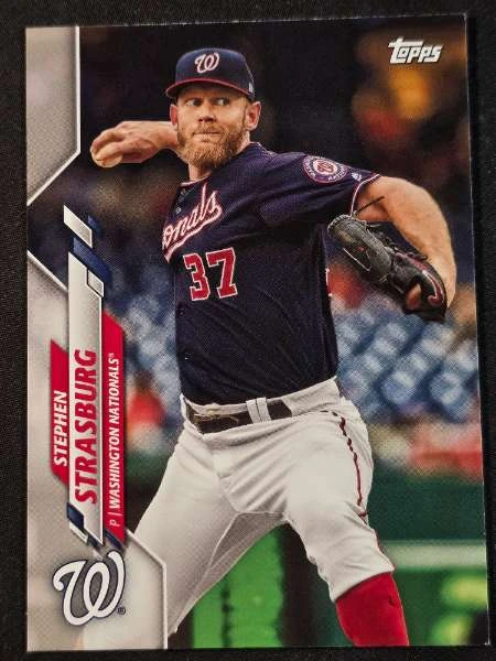 Stephen Strasburg - 2020 Topps Washington Nationals Team Set #WAS-5