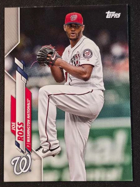 Joe Ross - 2020 Topps Washington Nationals Team Set #WAS-8