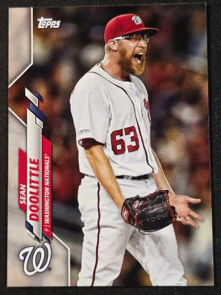 Sean Doolittle - 2020 Topps Team Set #WAS-9