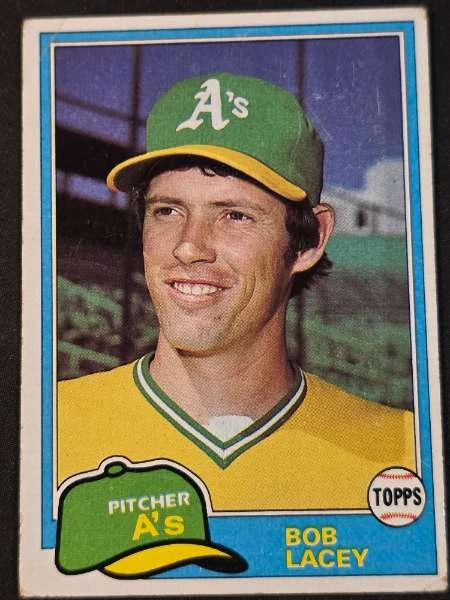 Bob Lacey - 1981 Topps #481