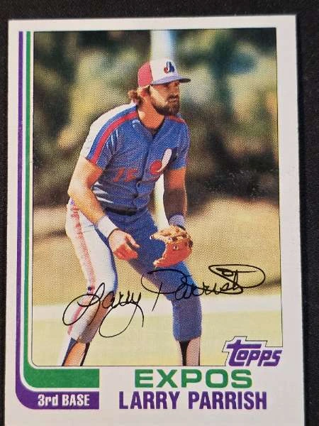 Larry Parrish - 1982 Topps Baseball #445