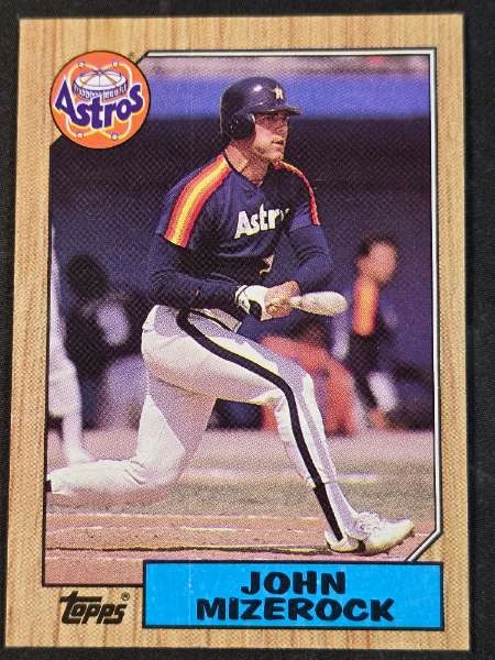 John Mizerock - 1987 Topps Baseball #408