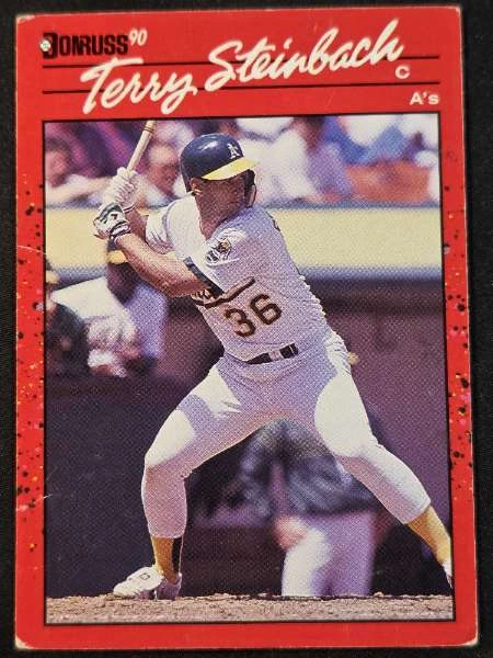 Terry Steinbach - Donruss Baseball #268