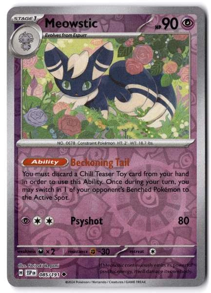 Meowstic - Surging Sparks #085/191