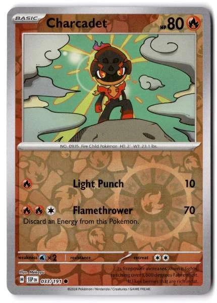 Charcadet - Surging Sparks #033/191