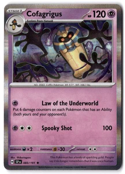 Cofagrigus - Surging Sparks #083/191