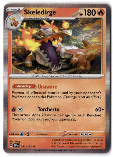Skeledirge - Surging Sparks #031/191
