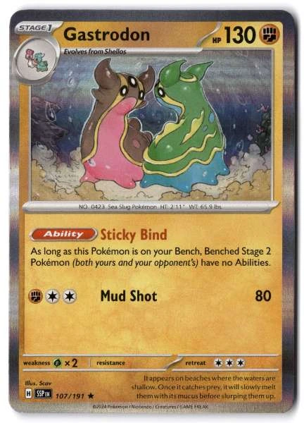 Gastrodon - Surging Sparks #107/191