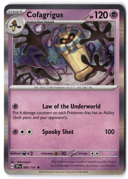 Cofagrigus - Surging Sparks #083/191