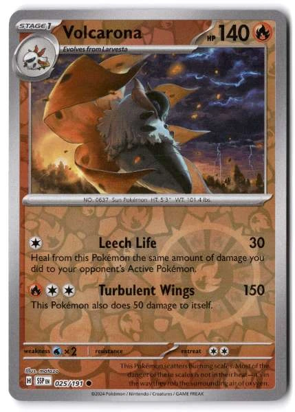 Volcarona - Surging Sparks #025/191