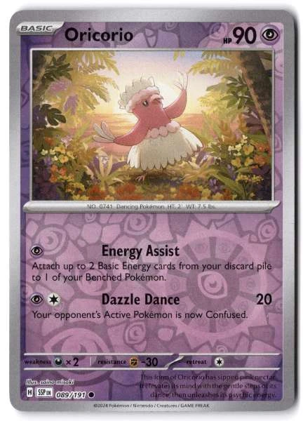 Oricorio - Surging Sparks #089/191