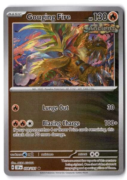 Gouging Fire - Surging Sparks #038/191