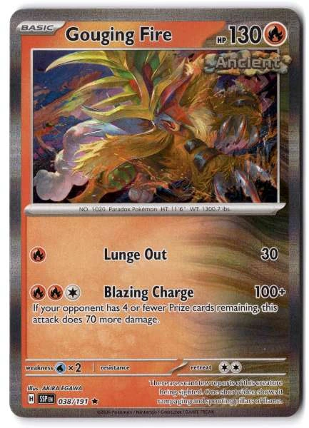 Gouging Fire - Surging Sparks #038/191