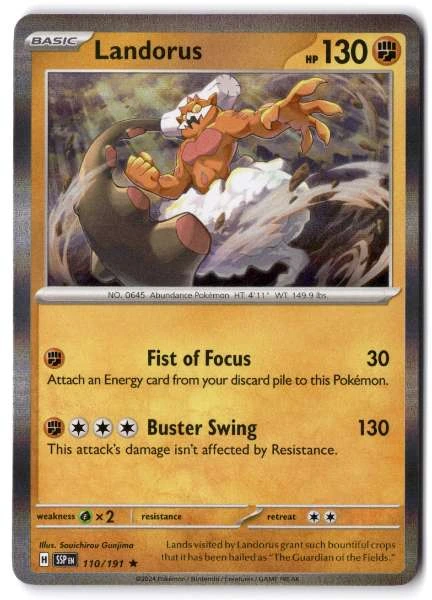 Landorus - Surging Sparks #110/191