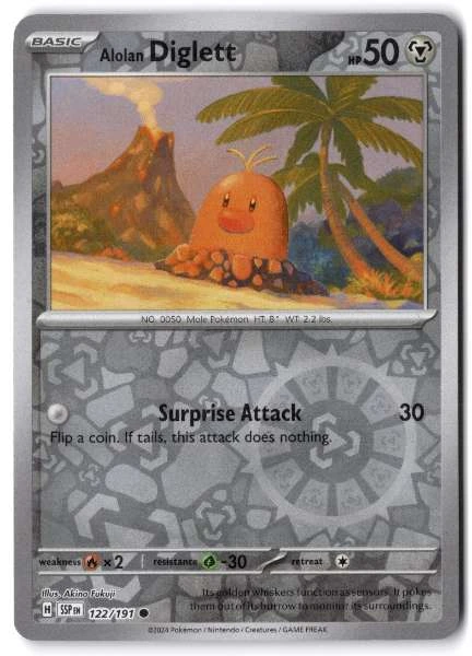 Alolan Diglett - Surging Sparks #122/191